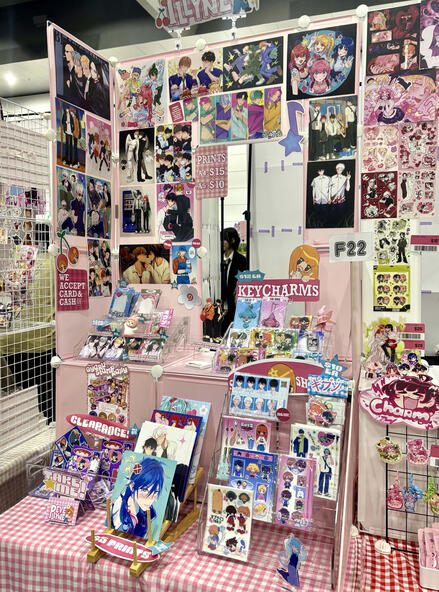 Half table at Animaga Expo 2025